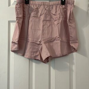 Ettitude Pink Women's Pajama Shorts